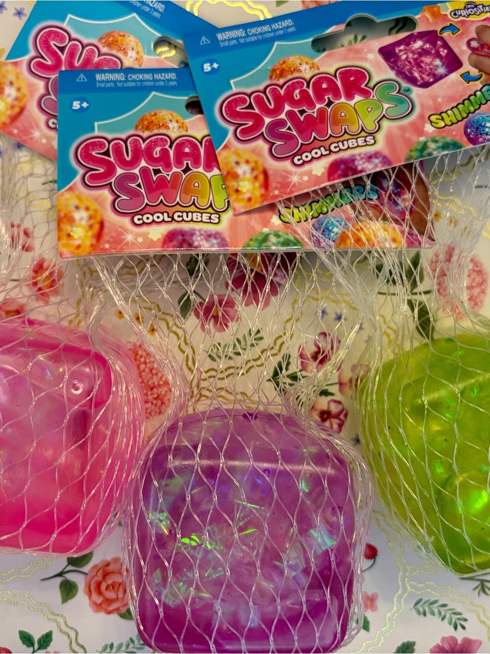 Sugar Swaps Cool Cubes (Shimmers)- Set of 3
